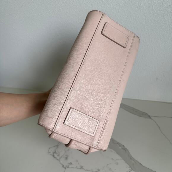 Yves Saint Laurent Rose Pink Grained Calfskin Leather Baby Sac De Jour Bag - Picture 5 of 14